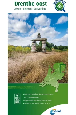ANWB Drenthe Oost Knooppuntenkaart 7 NL