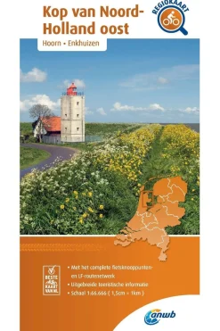 ANWB Kop van Noord-Holland Oost 11 fietskaart r/v