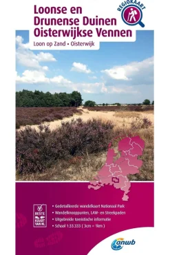 ANWB Loonse - Drunense Duinen, Oisterwijk.Vennen wandelregiokr