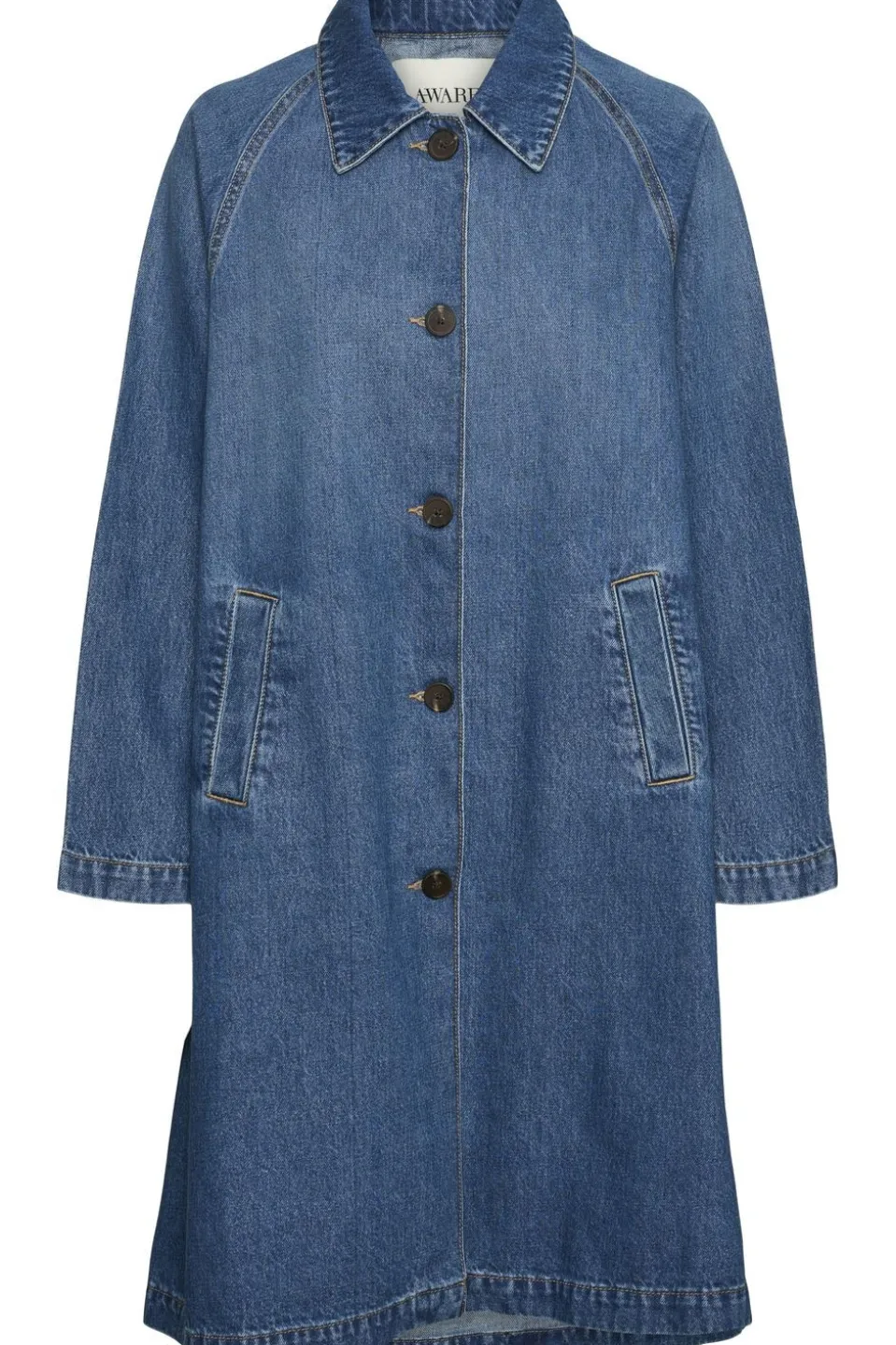 AWARE Jeansjas Sophie Long Denim Coat