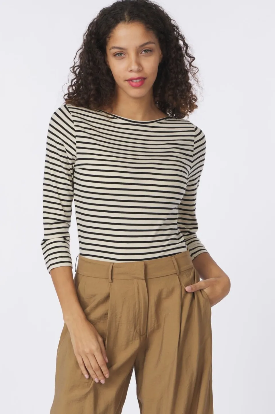 AWARE T-Shirt Fiona 3/4 Boatneck