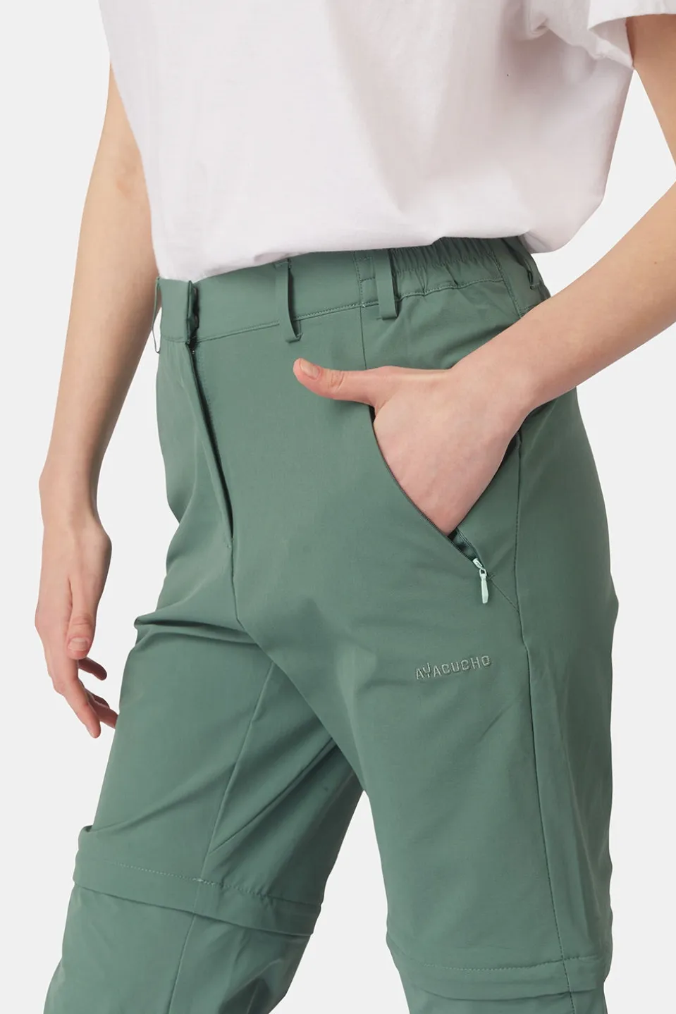 Ayacucho Afritsbroek Forest Softshell Zip-Off W