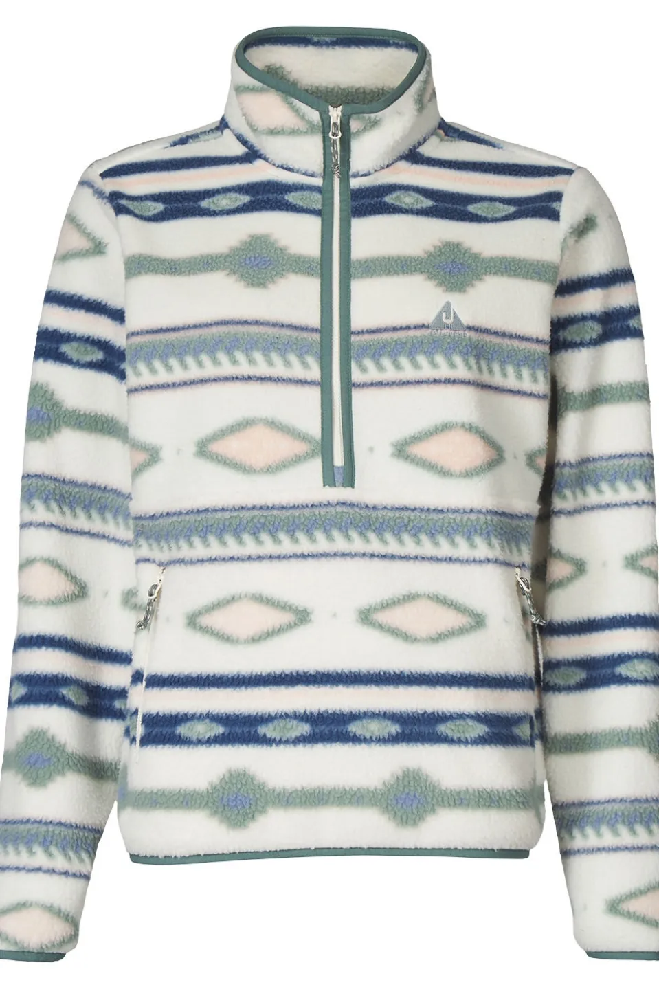 Ayacucho Fleece Barrosa Printed Half Zip W
