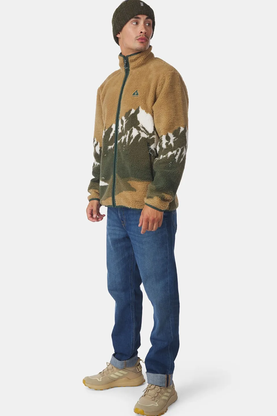 Ayacucho Fleece Bjerg Landscape Fleece Jacket M
