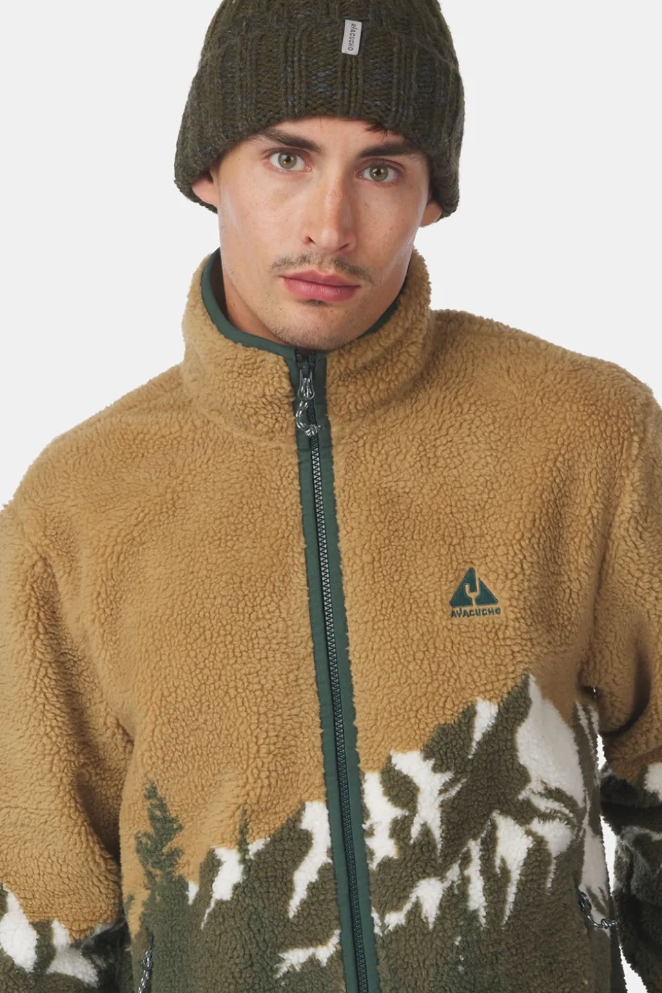 Ayacucho Fleece Bjerg Landscape Fleece Jacket M