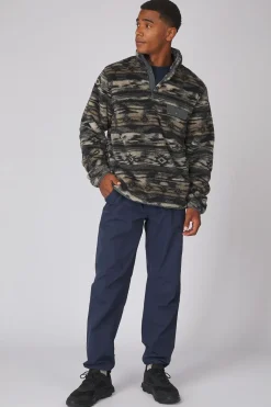 Ayacucho Fleece Chalten Printed Snap Button M