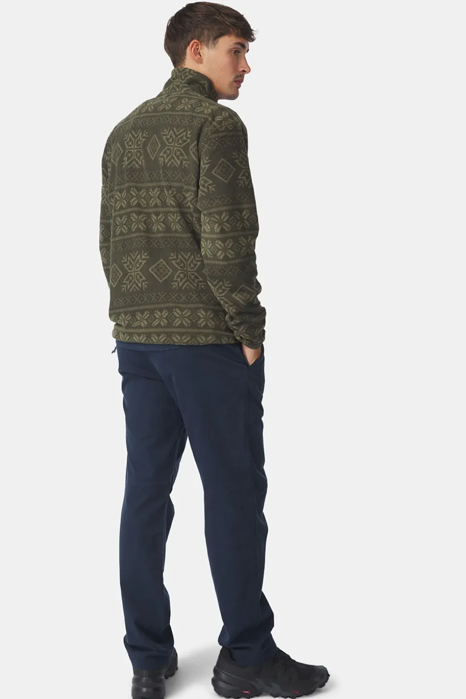 Ayacucho Fleece Inverno Printed Fleece Half Zip M