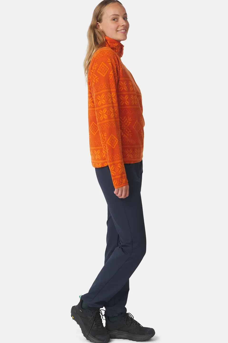 Ayacucho Fleece Inverno Printed Fleece Half Zip W