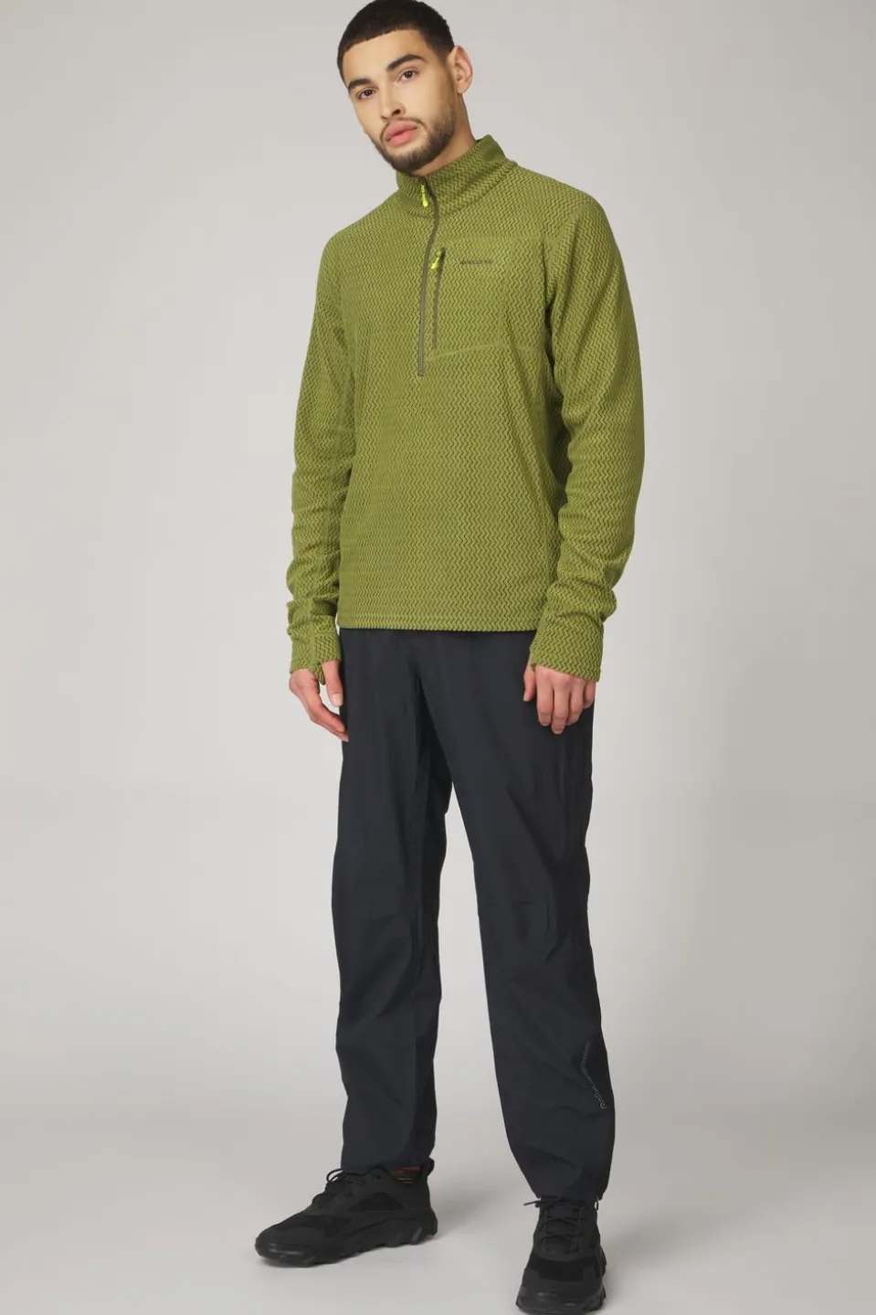 Ayacucho Fleece Mountain Packaway 1/2 Zip M