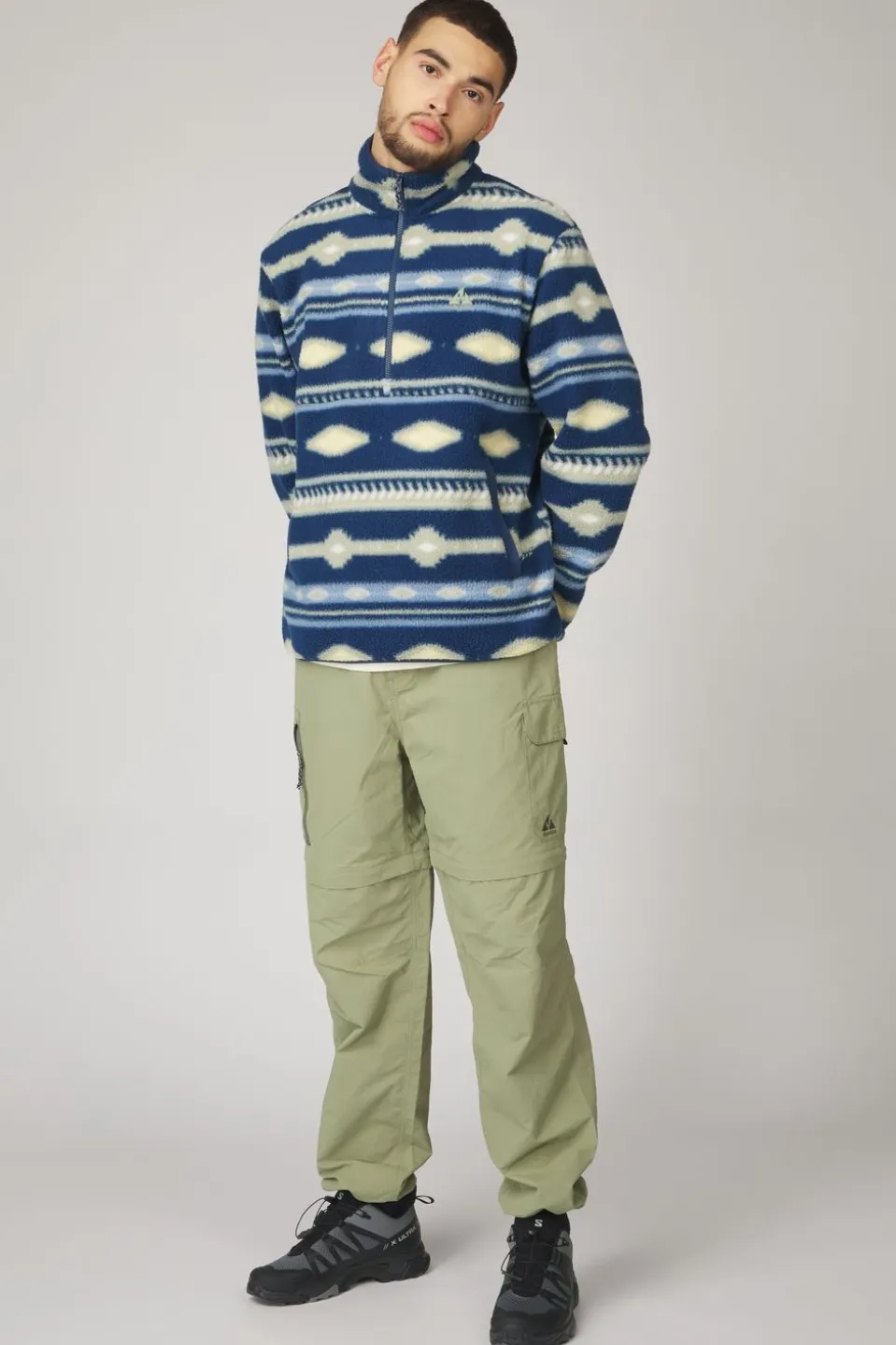 Ayacucho Fleece Pehoe Printed Snap M