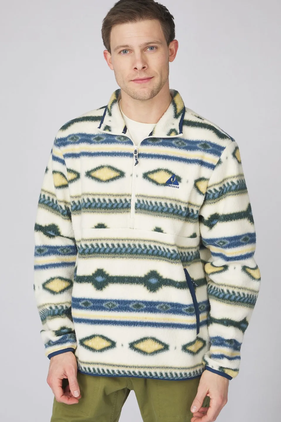 Ayacucho Fleece Pehoe Printed Snap M