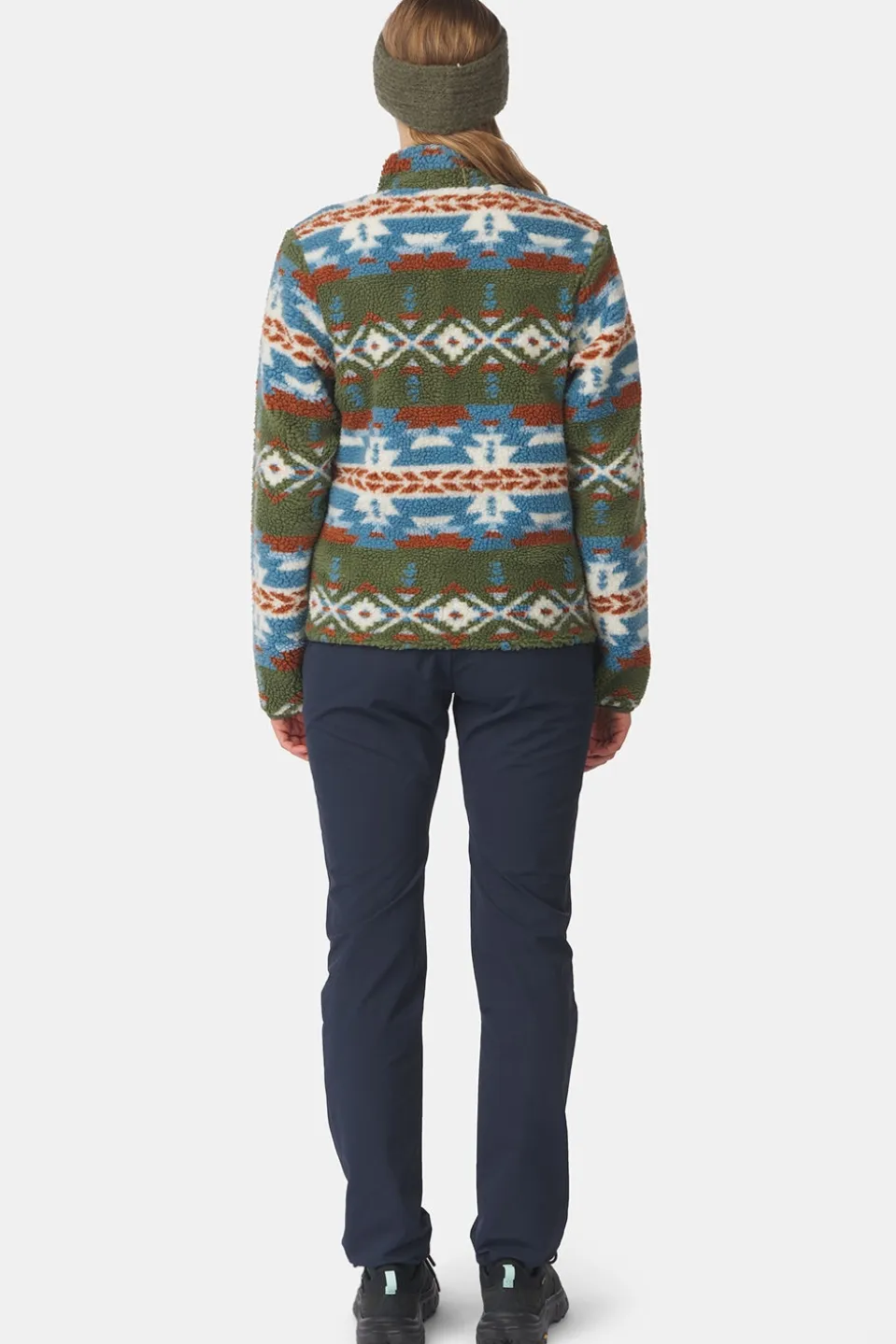 Ayacucho Fleece Peniche Jaquard Sherpa Jacket W