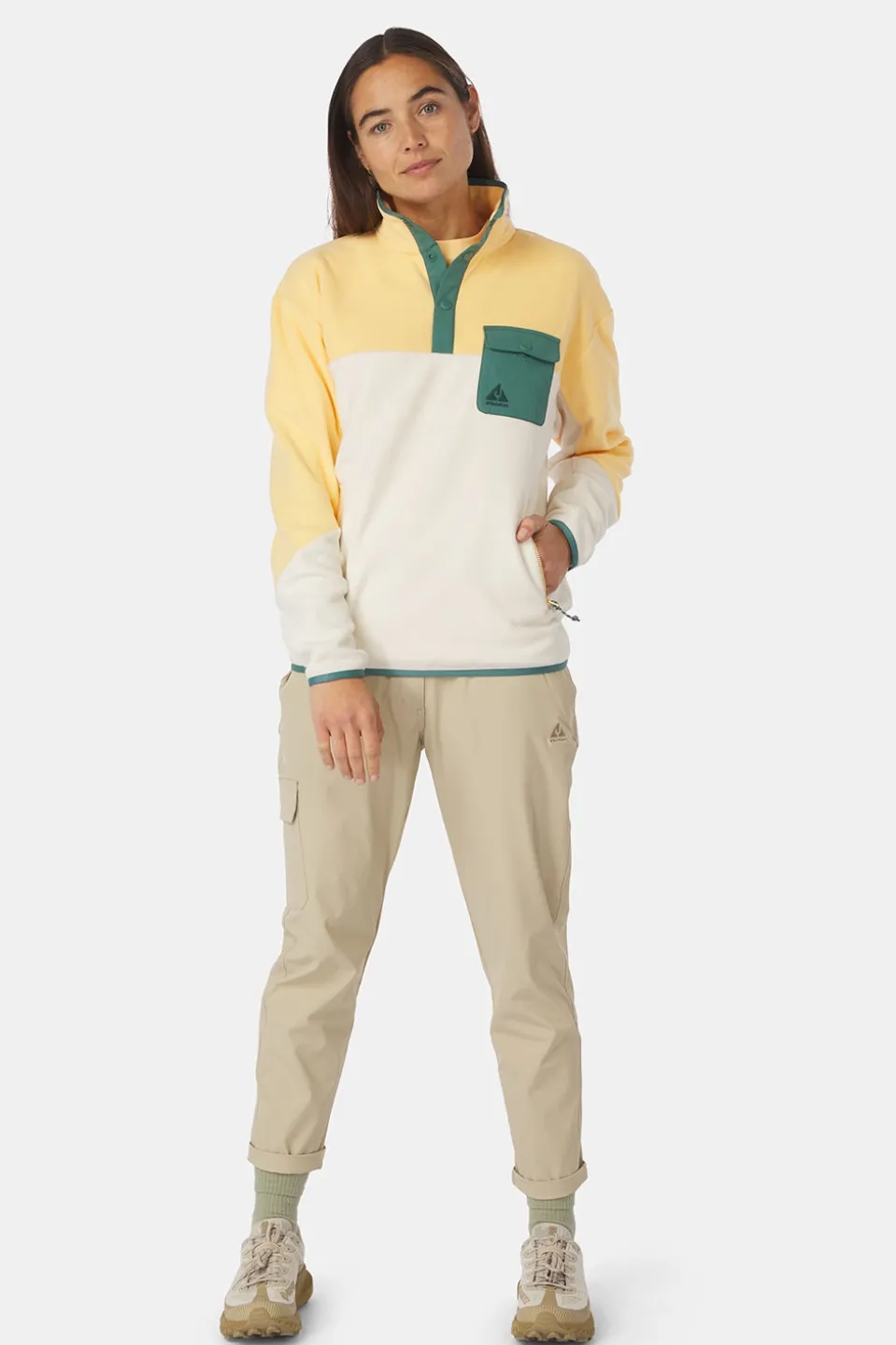 Ayacucho Fleece Peniche Micro Snap Pullover W