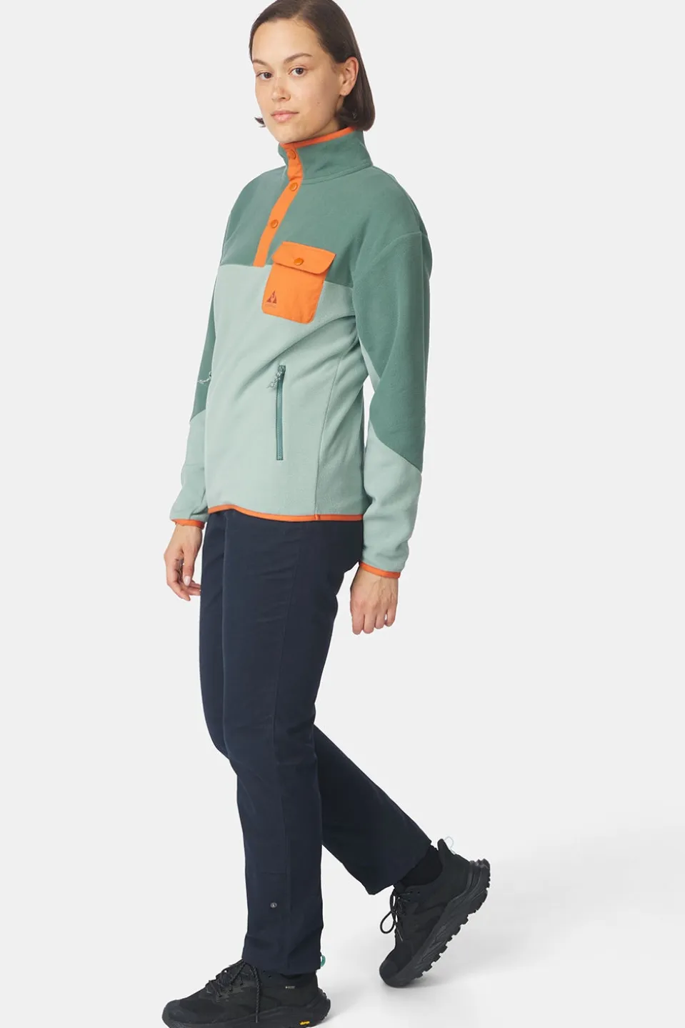 Ayacucho Fleece Peniche Micro Snap Pullover W