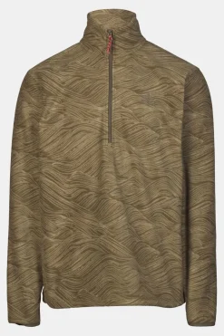 Ayacucho Fleece Wave Printed 1/2 Zip Fleece M