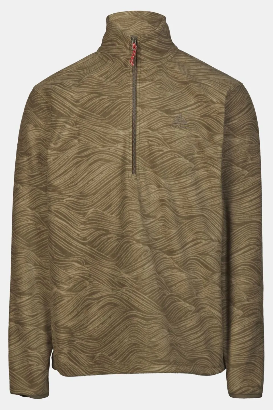 Ayacucho Fleece Wave Printed 1/2 Zip Fleece M