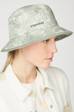 Ayacucho Hoed Printed Summer Bucket