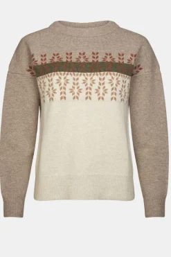 Ayacucho Trui Lugano Jaquard Wool Jumper W