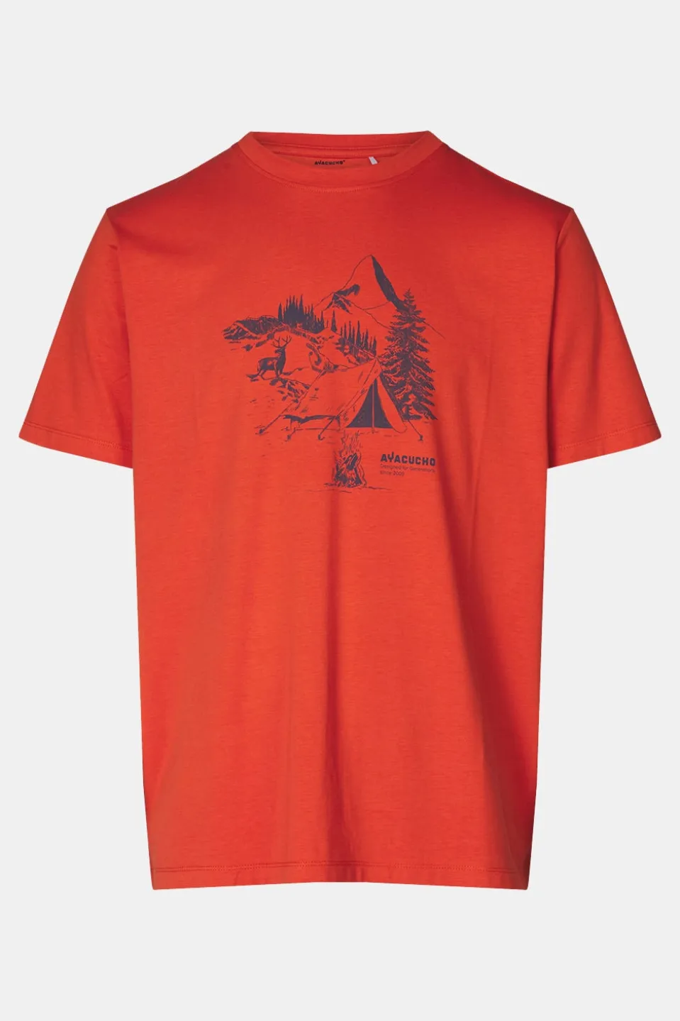 Ayacucho T-Shirt Campsite Sketch M