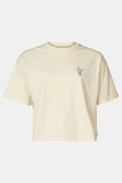Ayacucho T-Shirt Cropped Mini Embroidery Tee W
