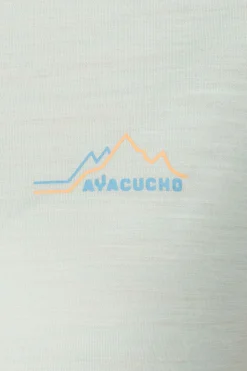 Ayacucho T-Shirt Ridge Trail Merino Print Ss W