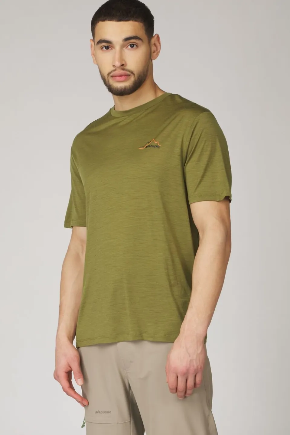 Ayacucho T-Shirt Ridge Trail Merino Print Ss M