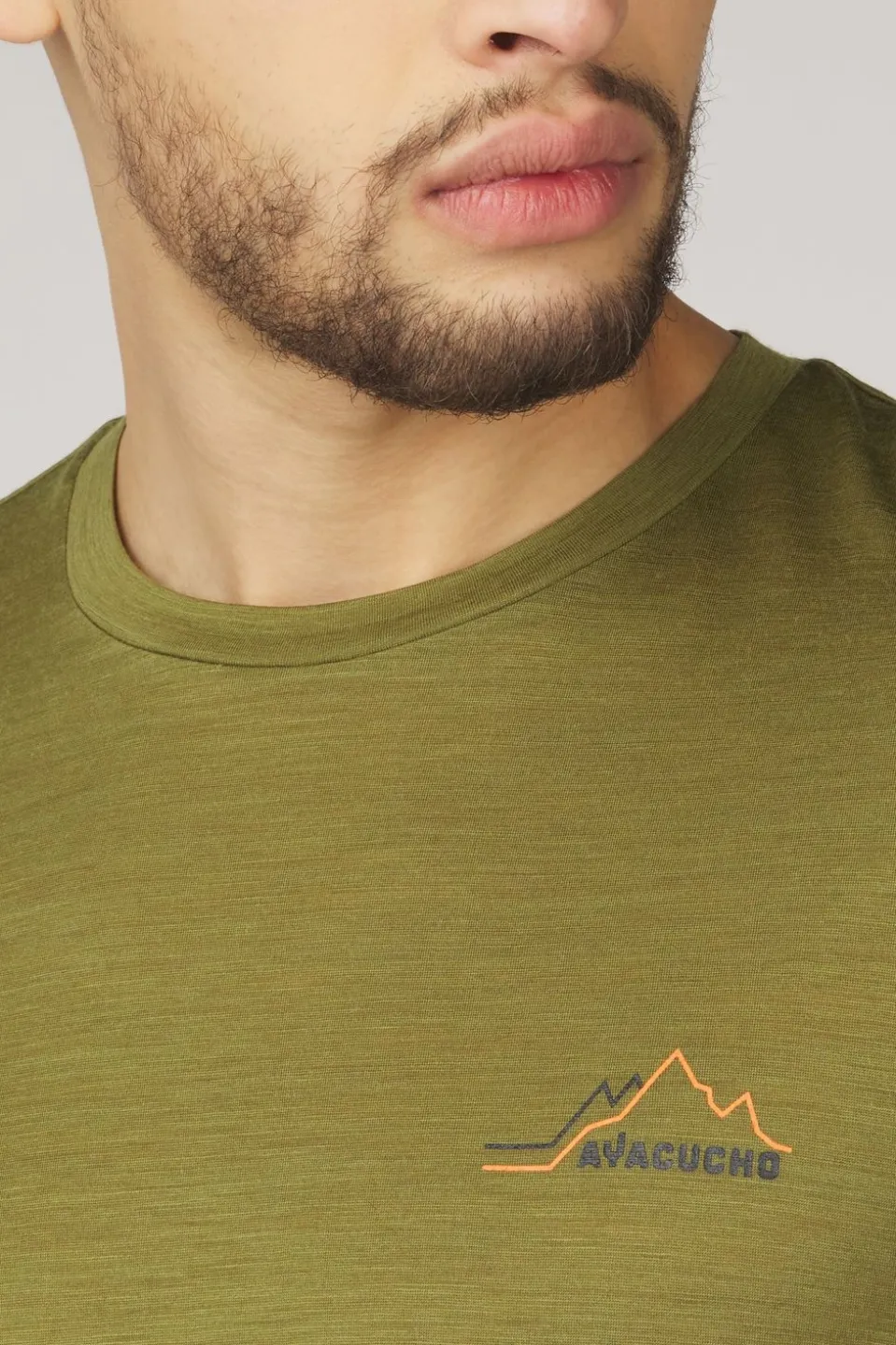 Ayacucho T-Shirt Ridge Trail Merino Print Ss M