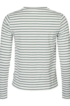 Ayacucho T-Shirt Womens Long Sleeve Striped