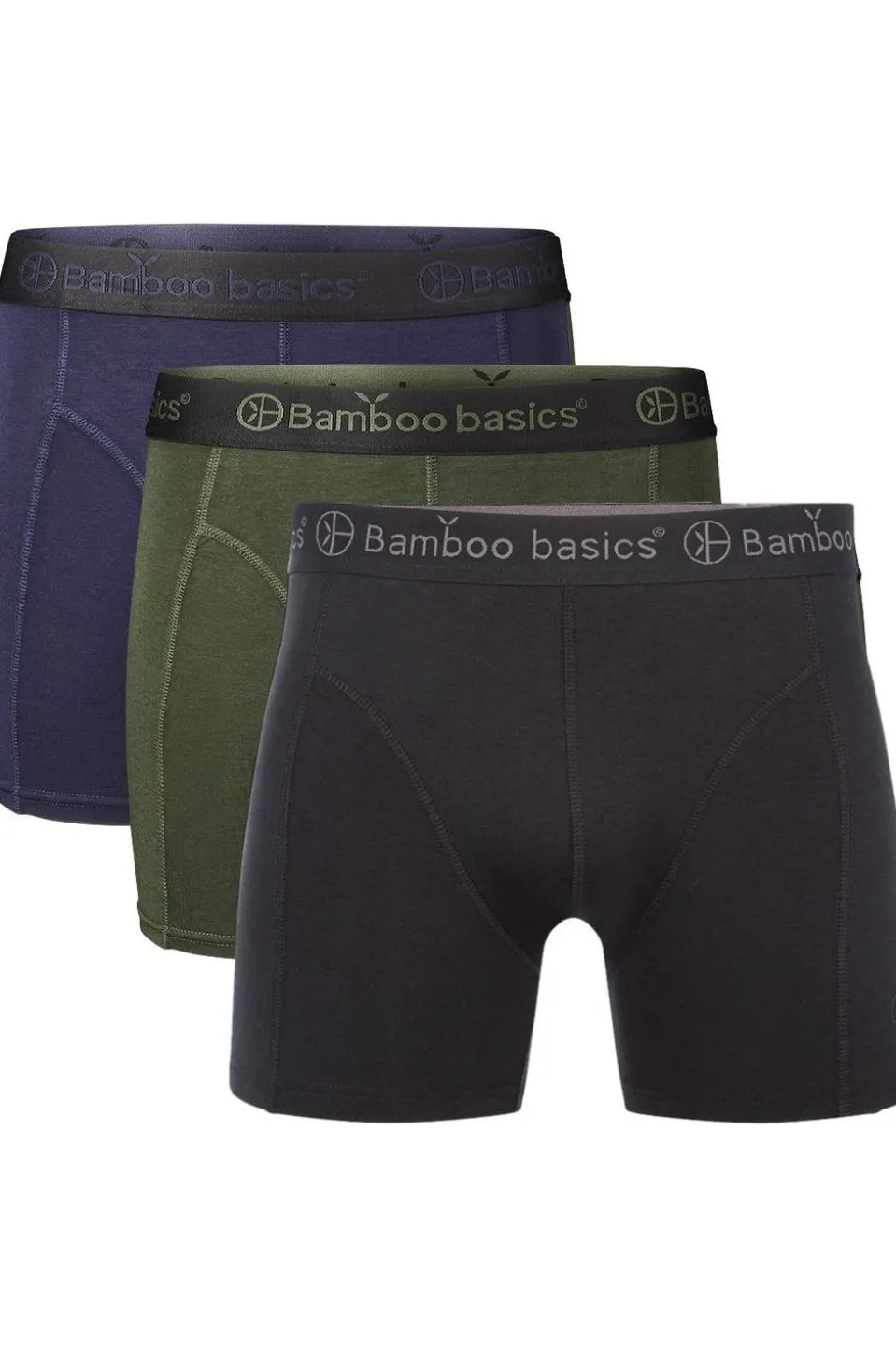 Bamboo Basics Ondergoed Rico Boxer 3-Pack