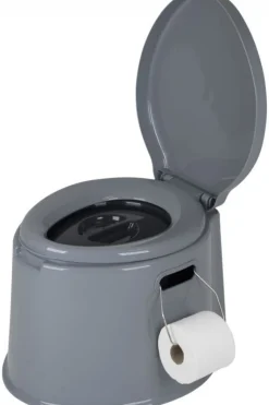 Bo-Camp Draagbaar Toilet 7 Liter Grijs