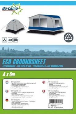 Bo-Camp Grondzeil Gronddoek Eco 4 X 6 Meter