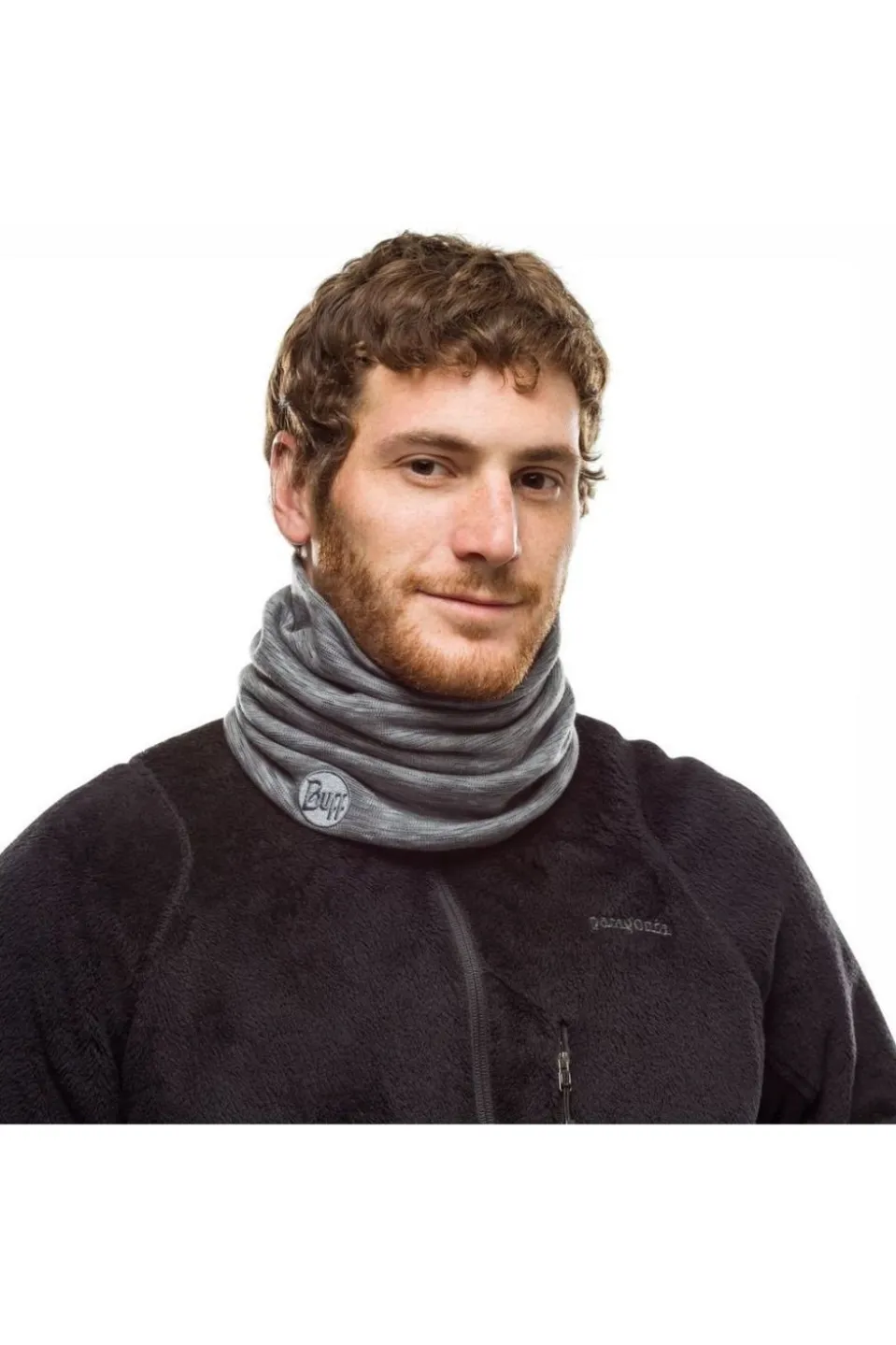Buff Buff Heavyweight Merino Wool Fog Grey Multi