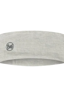 Buff Haarband Lw Merino Wool Headband Solid Cloud