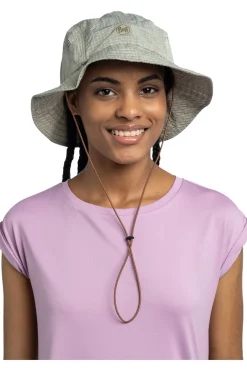 Buff Hoed Go Bucket Hat Solid Pistachio