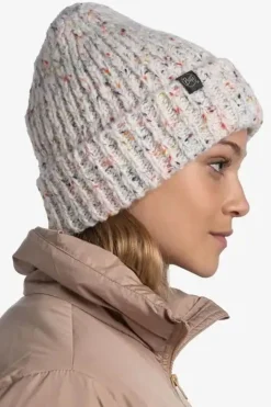 Buff Hoed Knitted & Fleece Kim Beanie
