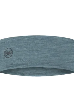 Buff Sjaal Lw Merino Wool Headband Solid Pool