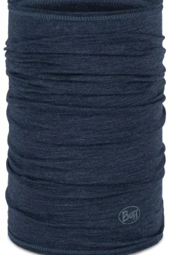 Buff Sjaal Merino Lightweight Wool Solid Night Blue