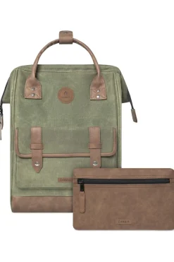 Cabaïa Dagrugzak Adventurer Waxed Cotton Medium 23L