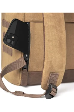 Cabaïa Dagrugzak Adventurer Waxed Cotton Medium 23L