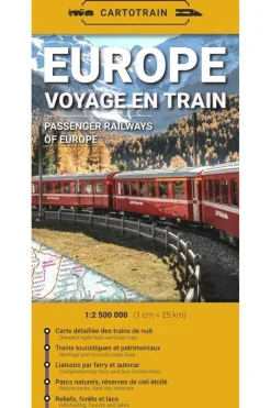 Cartotrain Boek Europe Voyage En Train Cartotrain