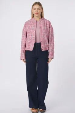 CKS Dames Bomber jacket Creme