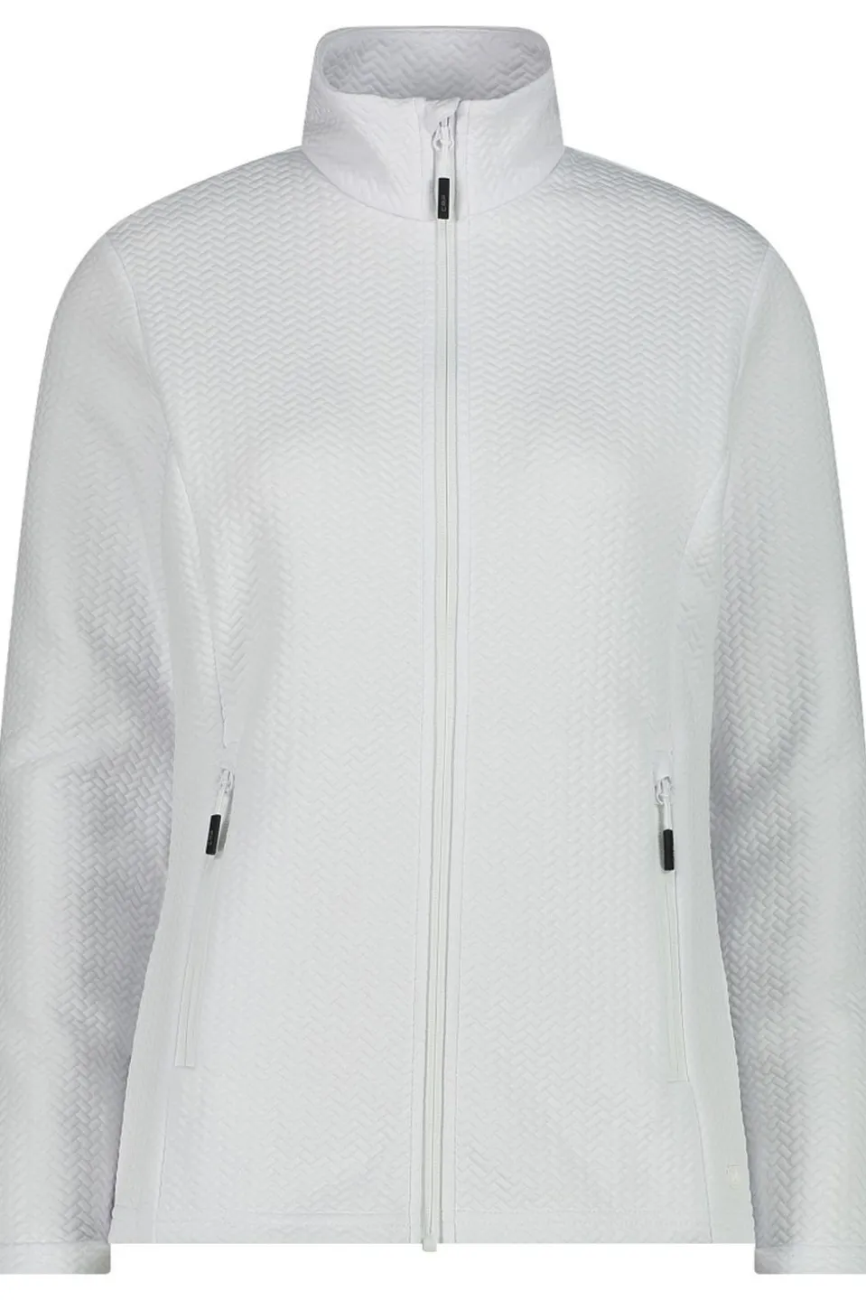 CMP Fleece Woman Ski Full Zip Stretch Jacquard