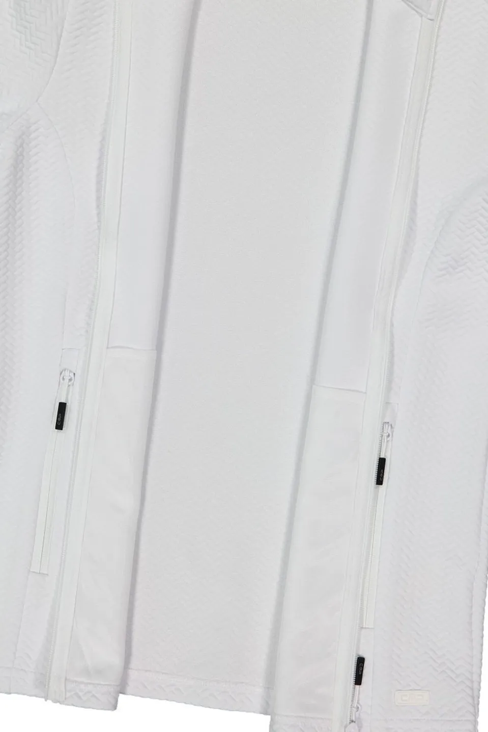CMP Fleece Woman Ski Full Zip Stretch Jacquard