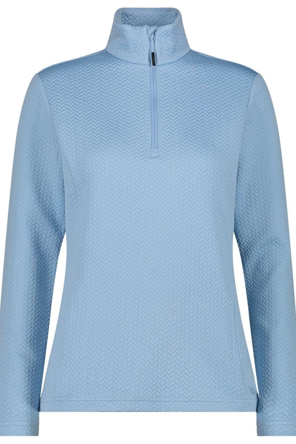 CMP Fleece Woman Ski Sweat Stretch Jacquard