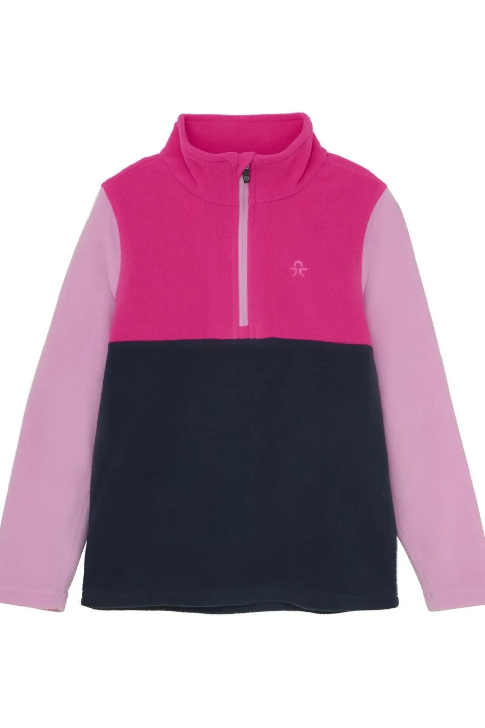 Color Kids Fleece Fleece Pulli - Colorblock