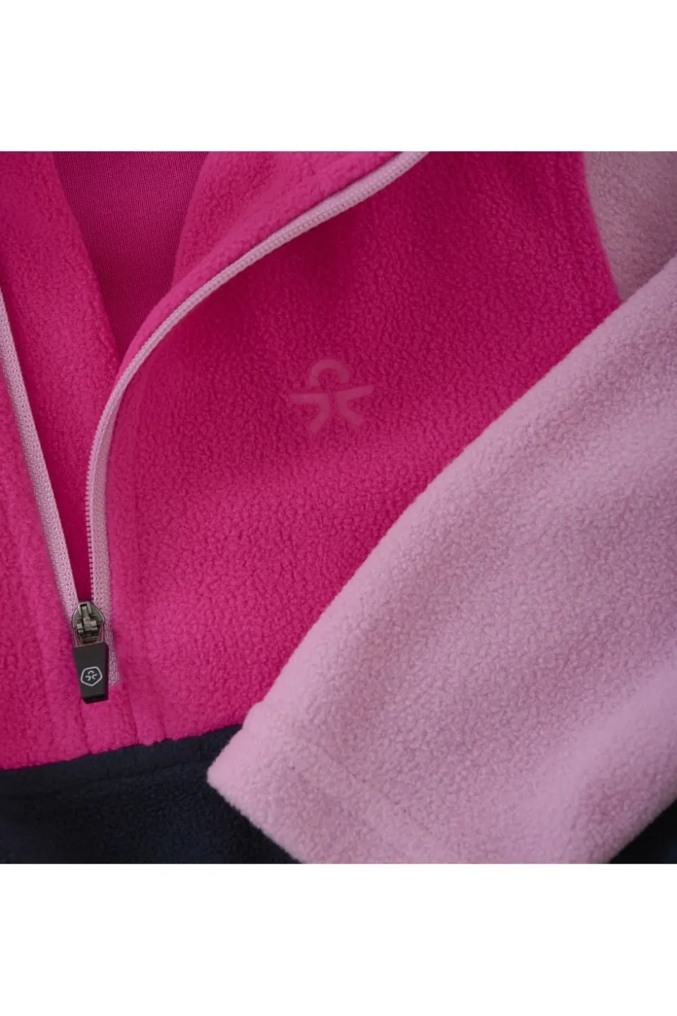 Color Kids Fleece Fleece Pulli - Colorblock