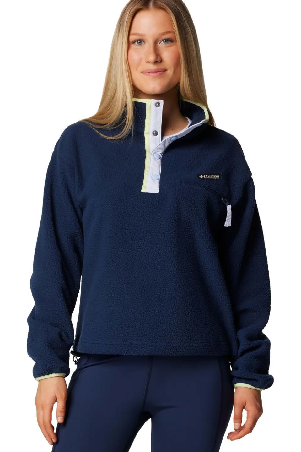 Columbia Fleece Helvetia™ II Cropped Half Snap