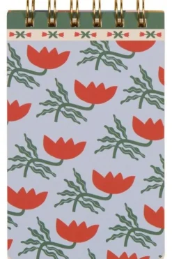 Designwork Ink Agenda A Dopo Flower Twin Wire Notepad