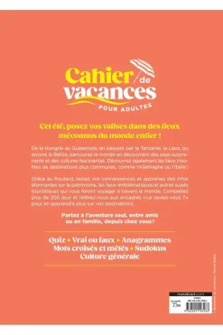 Dilibel Boek Cahier De Vacances : Le Routard Destinations Insolites Marabout