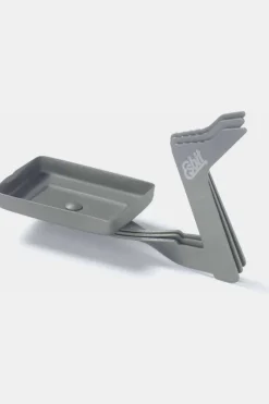 Esbit Kookvuur Solid Fuel Stove Titanium Inklapbaar Met Opbergtas